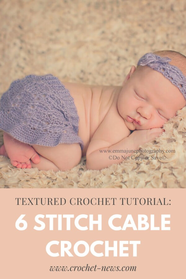 crochet cable stitch tutorial