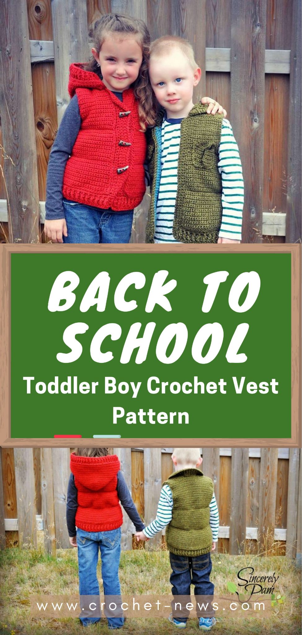 16 Toddler Crochet Vest Patterns Crochet News