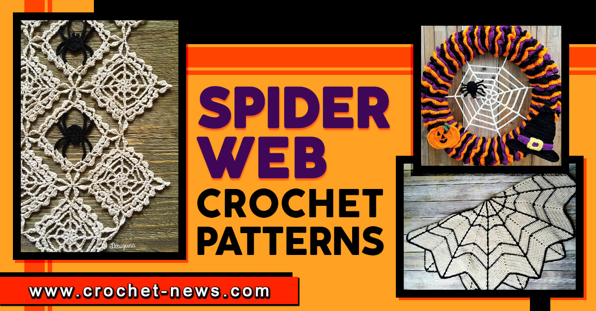 12 Crochet Spider Web Patterns