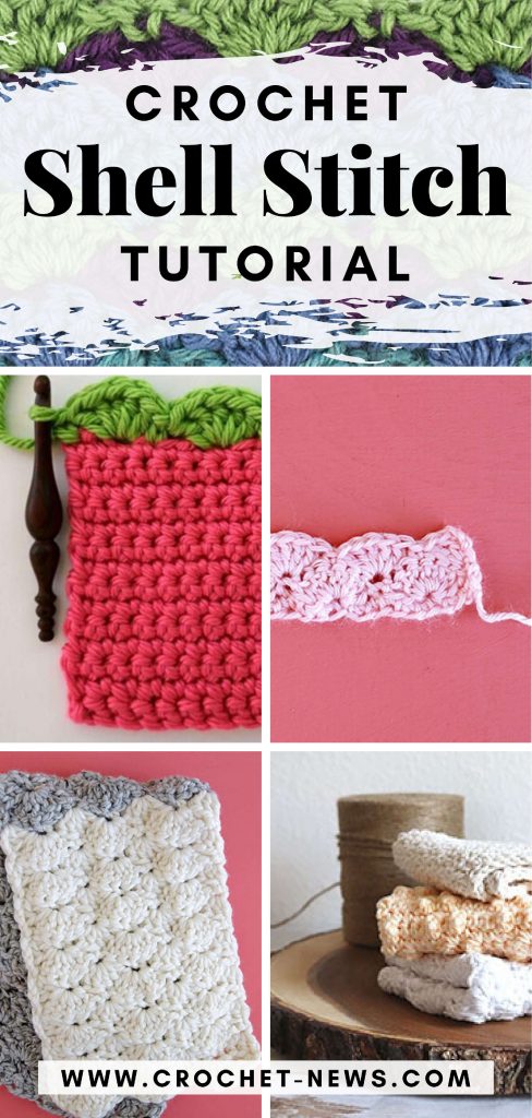 Crochet Shell Stitch Tutorials Template | Written + Video