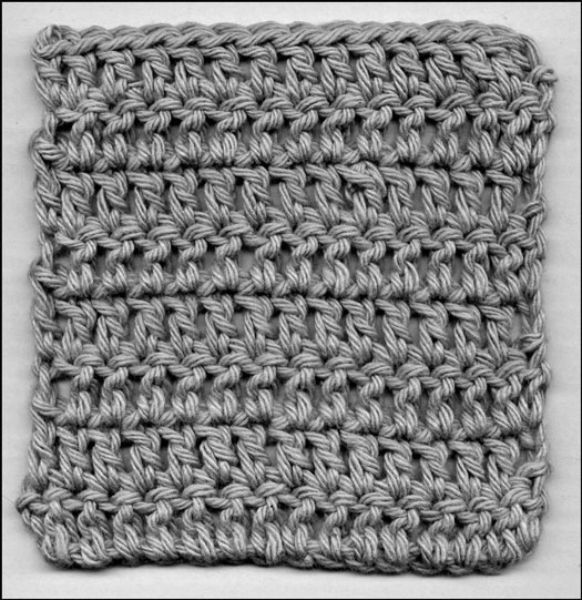 Free Double crochet stitch tutorial