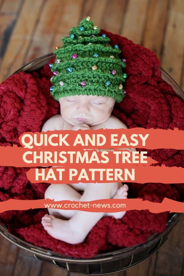 Christmas Tree Hat Crochet Pattern