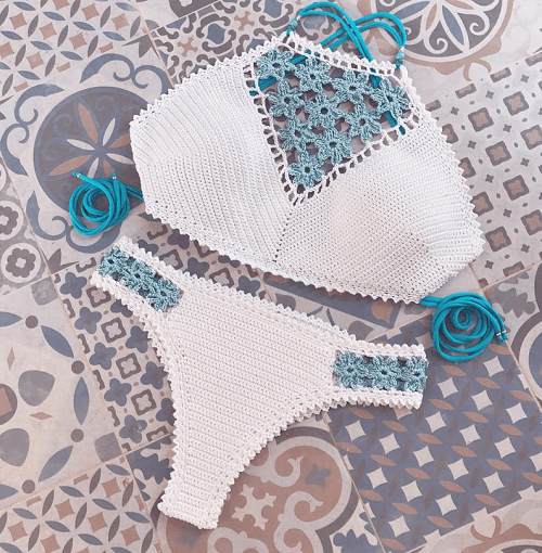 Crochet Bikini Pattern by Capitana Uncino