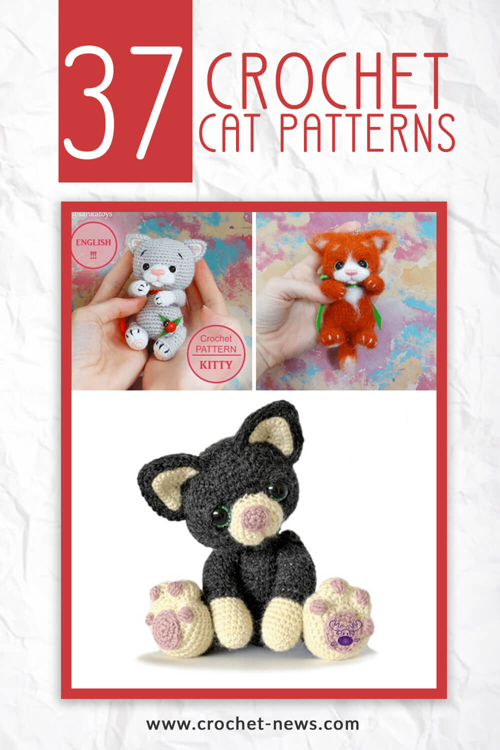 37 Crochet Cat Patterns Unique and Adorable Crochet News