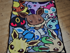 10 Pokemon Crochet Blanket Patterns - Crochet News