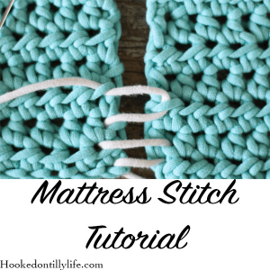 Crochet Mattress Stitch Tutorial - Written & Video - Crochet News