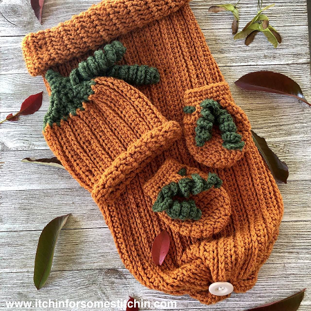 Pumpkin Free Crochet Baby Sleep Sack Pattern by Itchin For Some Stitchin