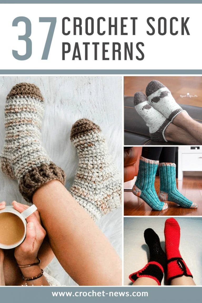 37 Crochet Socks Patterns - Time For New Socks? Crochet News