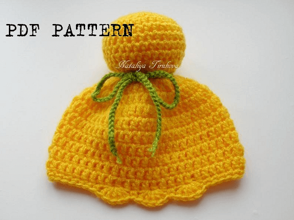 Crochet Tinkerbell Hat Pattern by Nataliya Knitting