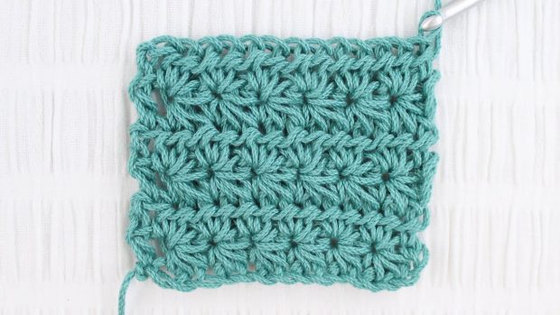 easy crochet star stitch tutorial