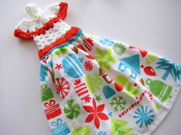 Dressy Towel Topper Pattern by Sew Ritzy