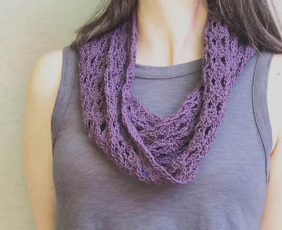 Lia Cowl Free Crochet Pattern by Christa Co Design