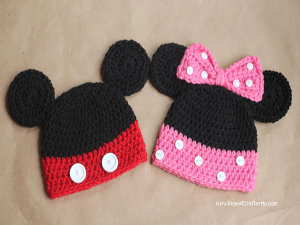 Disney and Crochet Mickey Mouse Hat Patterns - Crochet News