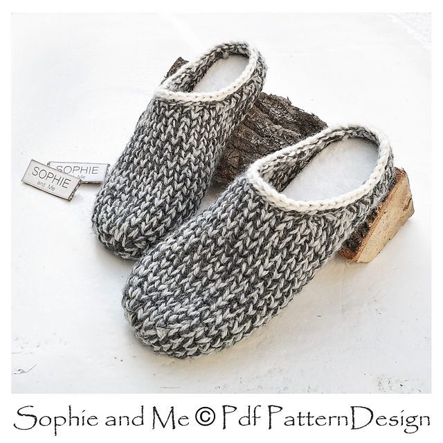 crochet slippers for men