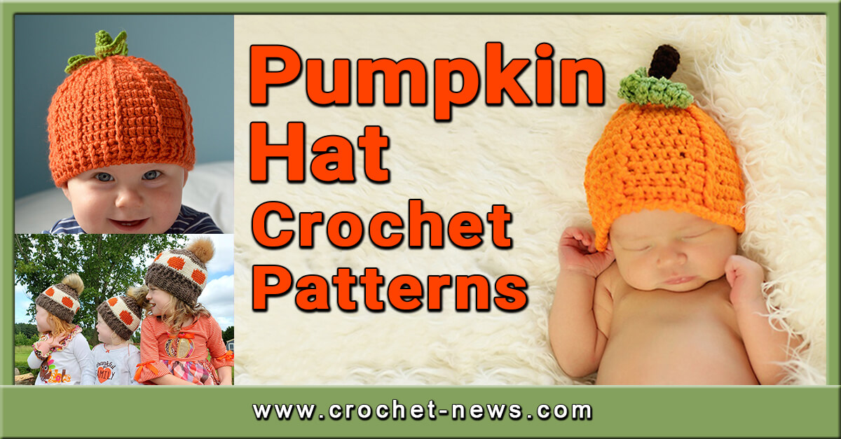 10 Crochet Pumpkin Hat Patterns