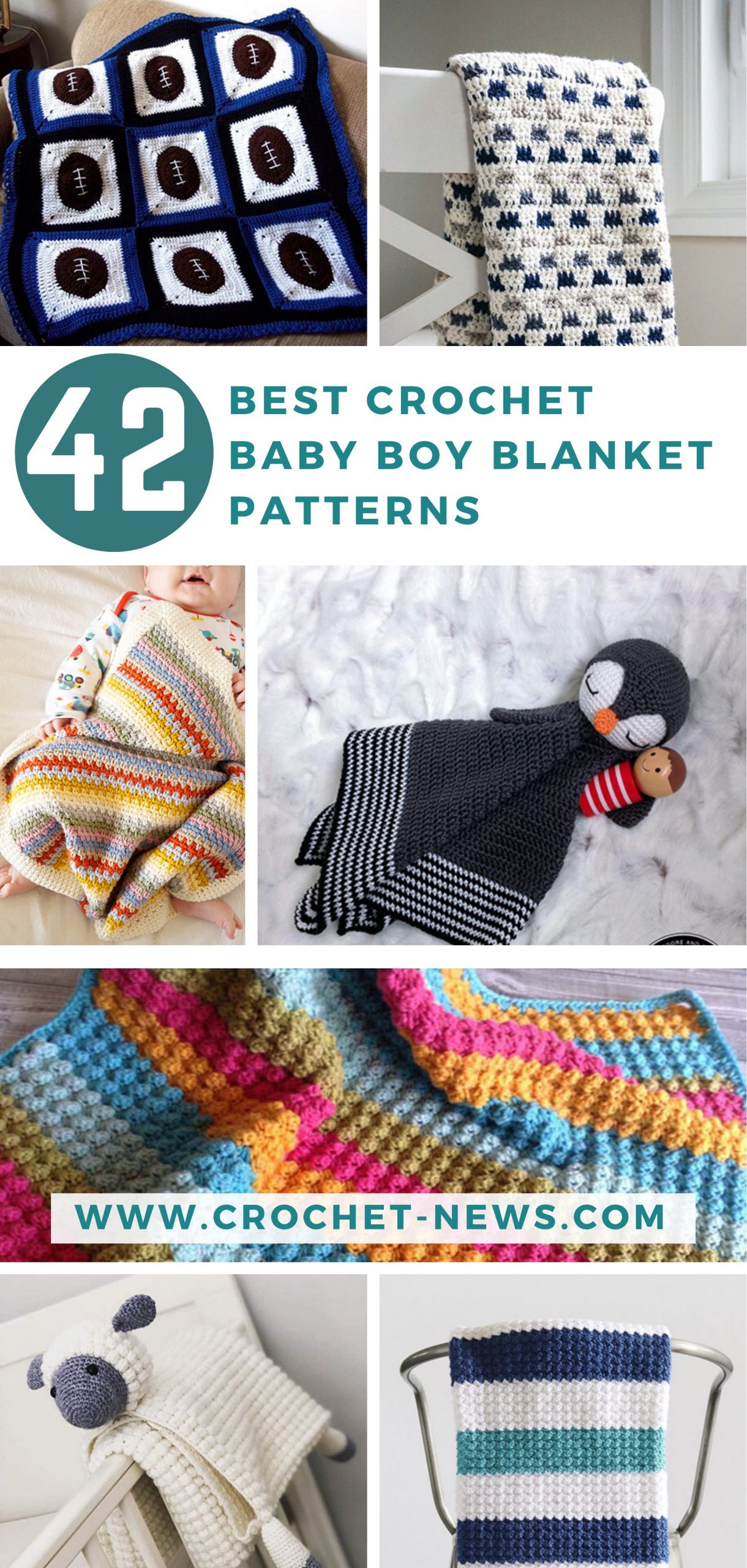 42 Best Crochet Baby Boy Blanket Patterns - Crochet News