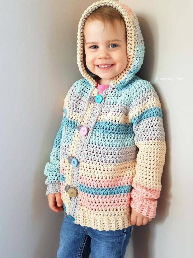 Banff Crochet Hoodie By BySincerelyPam