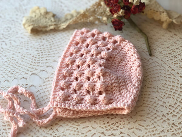 Beau Baby Bonnet Crochet By Loopymabel