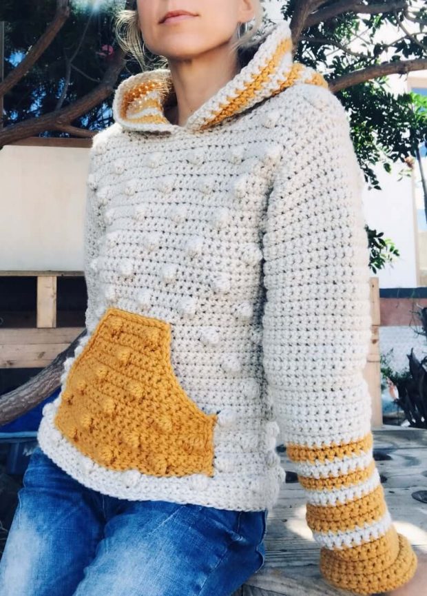 Bobble Hoodie Pattern By CapitanaUncino