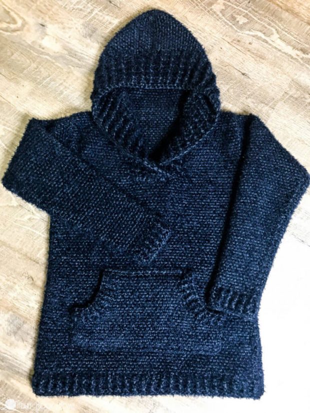 Hibernation Crochet Hoodie Pattern by Heart Hook Home