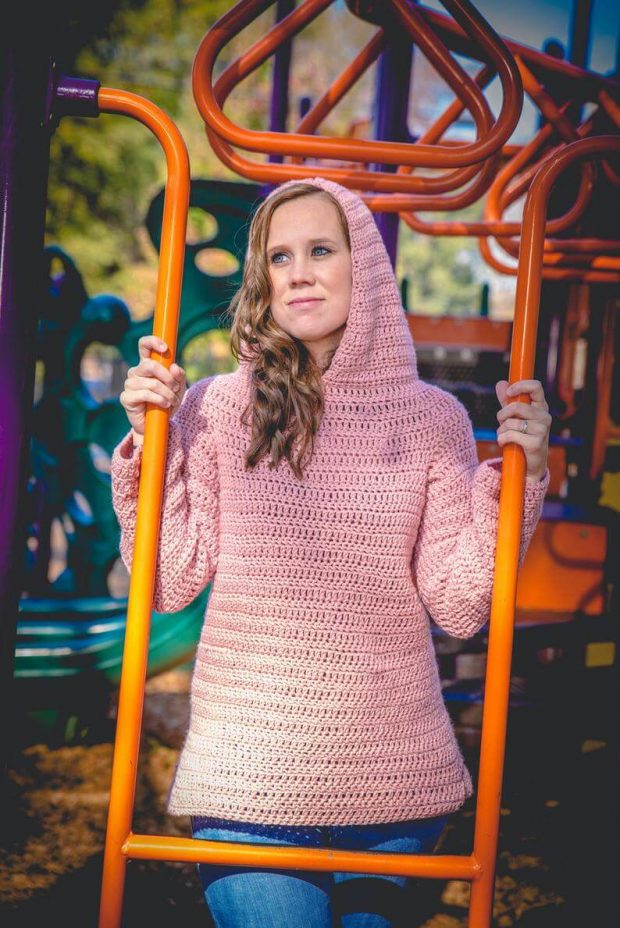 32 Crochet Hoodie Pattern for 2020 | Summer + Winter - Crochet News