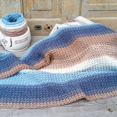 Crochet Mandala Baby Blanket By StandingStonesYarn 