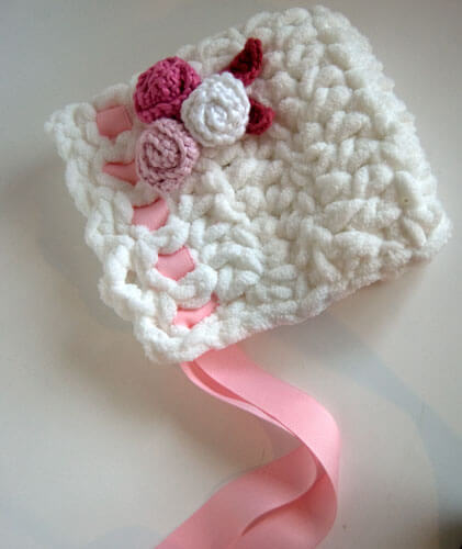 Toot Sweet Newborn Bonnet By MooglyBlog
