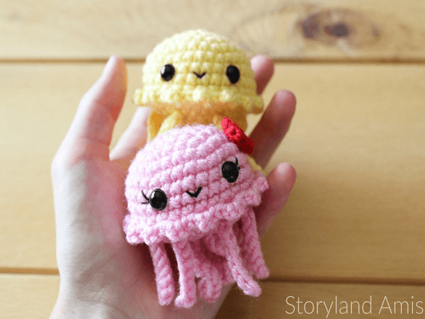 Crochet Baby Jellyfish Amigurumi Pattern by Storyland Amis