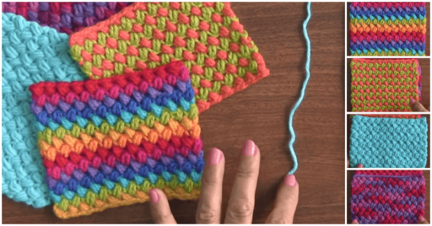 crochet bean stitch 