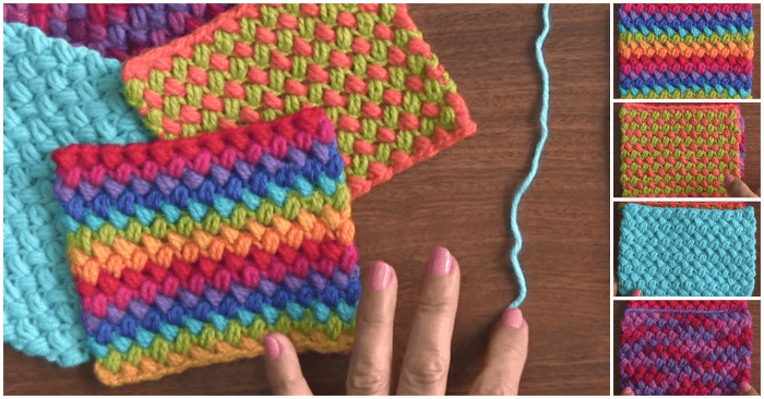 crochet bean stitch