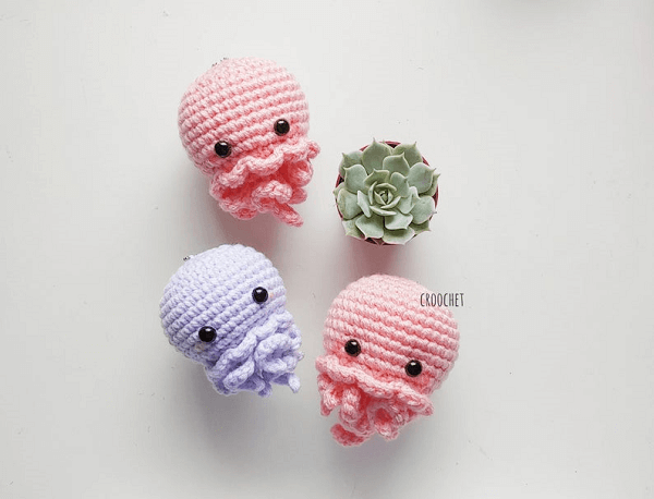Crochet Chubby Jellyfish Pattern by Croochet