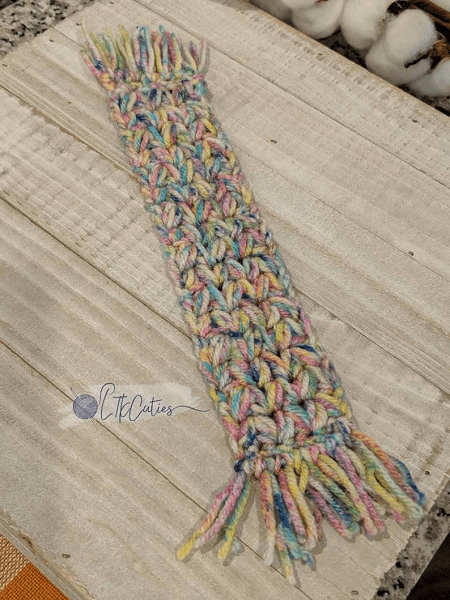 Crochet Meadow Bookmark Pattern by LTK Cuties