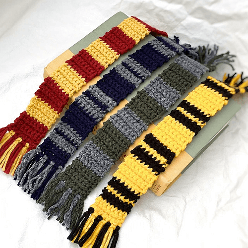 Harry Potter Inspired Bookmark Crochet Pattern by Left In Knots