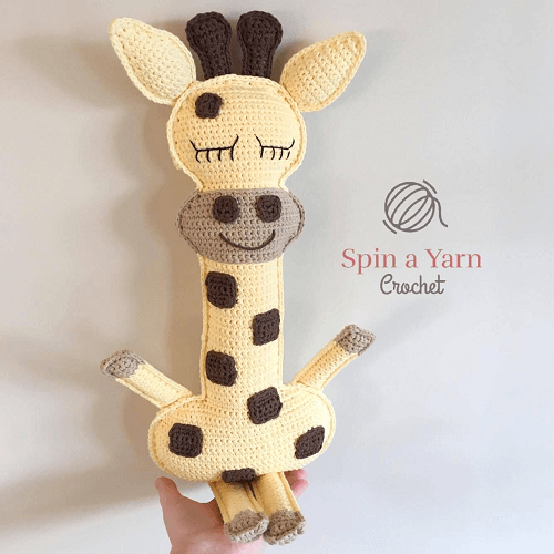 Ragdoll Giraffe Crochet Pattern by Spin A Yarn Crochet