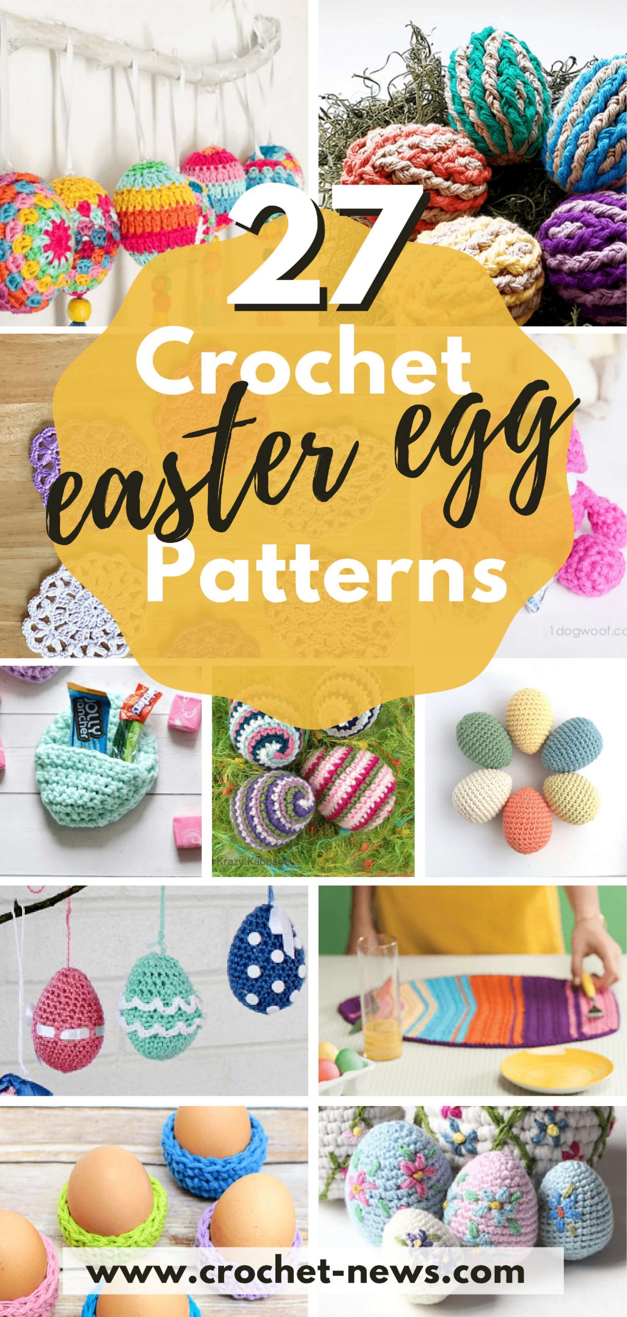 27 Crochet Easter Egg Patterns Crochet News