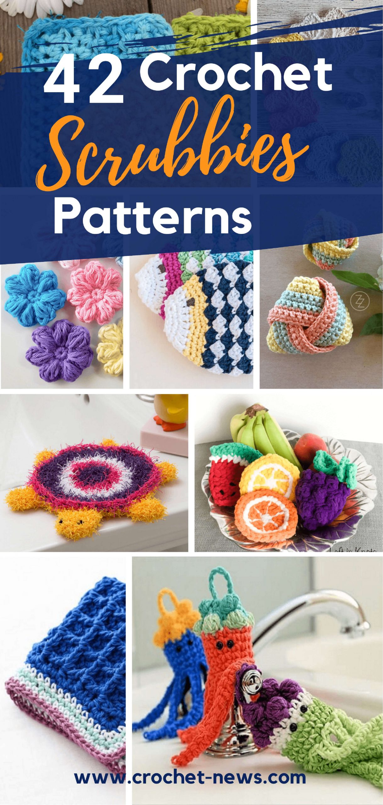 42 Crochet Scrubbie Patterns - Crochet News