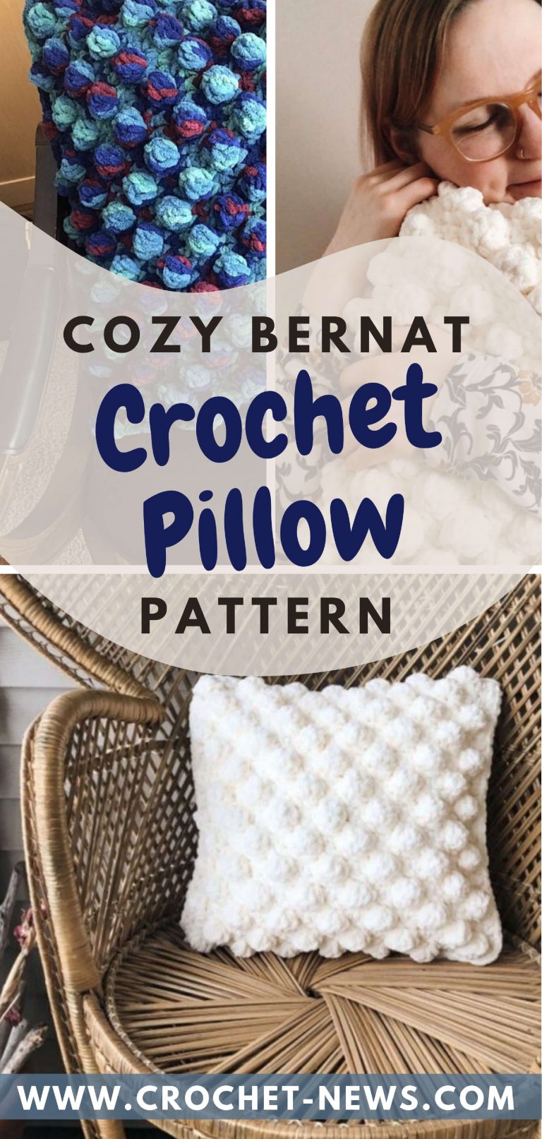 Cozy Bernat Crochet Pillow Patterns - Crochet News