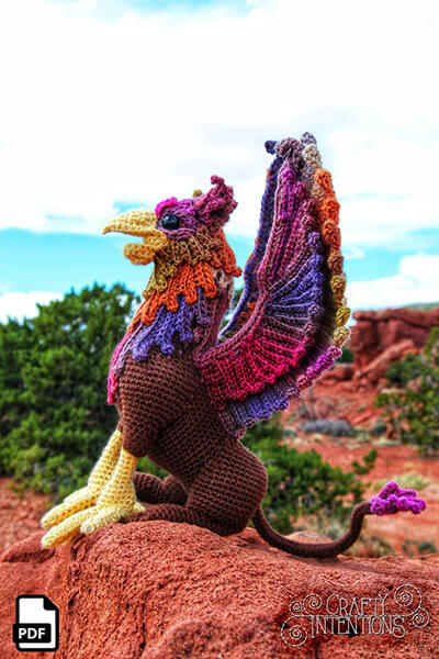 Griffin Crochet Amigurumi Pattern