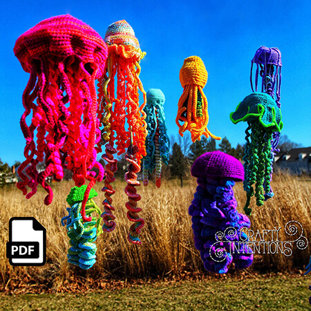 Jellyfish Crochet Amigurumi Pattern