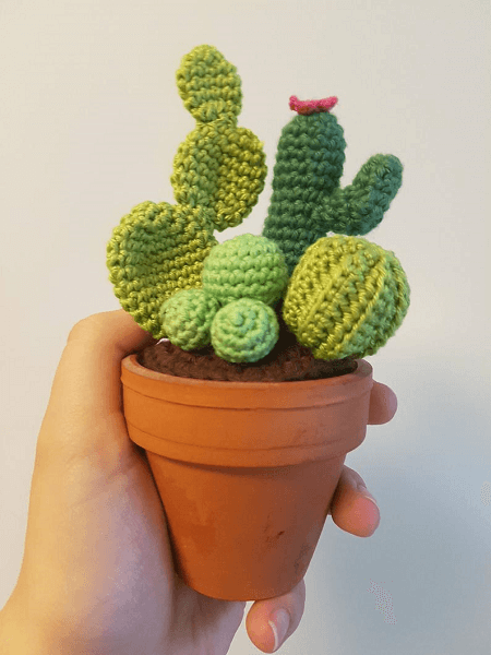 Amigurumi Cacti Pattern by Swedish Crocheting