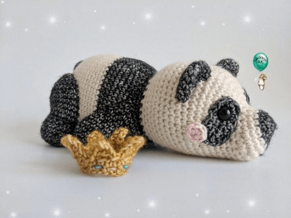 Amigurumi Panda Crochet Pattern by Belle and Grace HMC