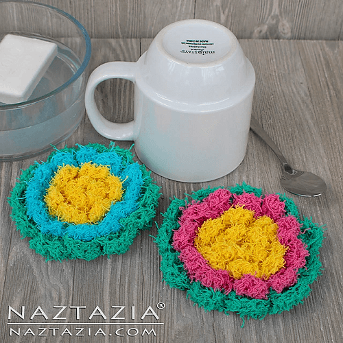 Blossom Scrubby Crochet Pattern by Naztazia