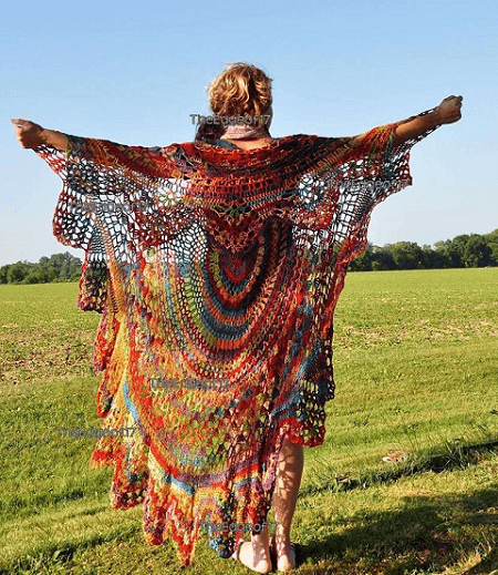 Bohemian Vest Crochet Pattern by The Edge Of 17
