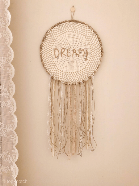 Boho Dream Catcher Crochet Pattern by Top Knotch