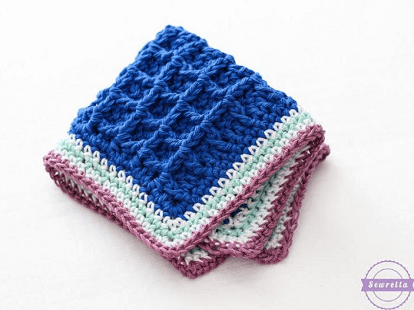 Bumpy Scrubby Crochet Pattern by Sewrella