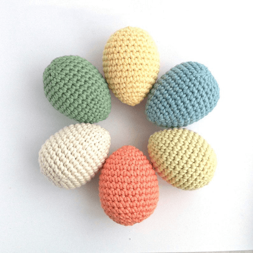 Crochet Easter Egg Pattern by Little Conkers