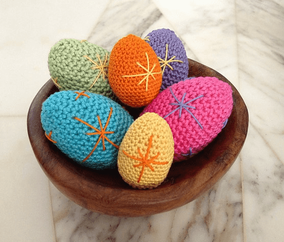 Crochet Easter Egg Patterns by Kristi Tullus