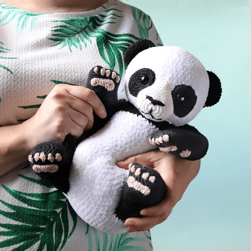Crochet Panda Pattern by Irene Strange