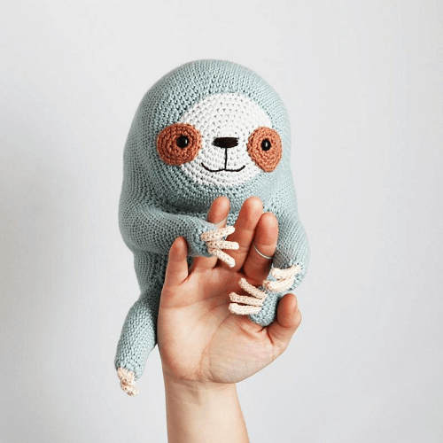 Cuddly Sloth Crochet Pattern by Irene Strange