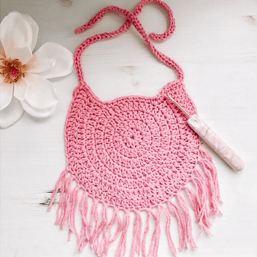 Dream Catcher Baby Bib Crochet Pattern by Tender Warm Creations